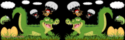 Happy Crocodile