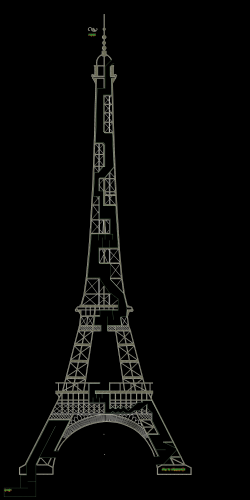 Eiffel Tower  big tower