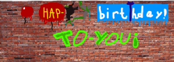 Happy birthday to you player!