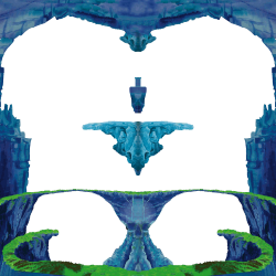 Blue Cavern (Reflection)
