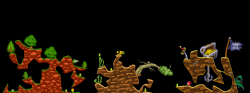 campo de minas falsas